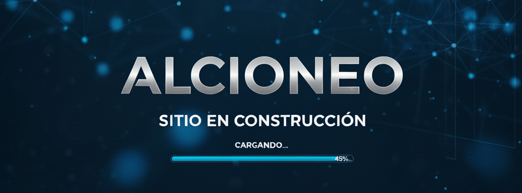 Nuestro sitio web Alcioneo está en construcción